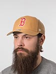 Бейсболка 47 BRAND арт. B-MVP02WBV-QLA Boston Red Sox MLB (светло-коричневый)
